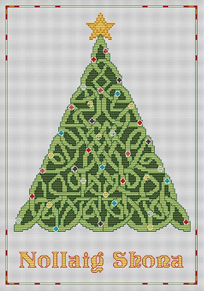 Irish Christmas Knot Tree